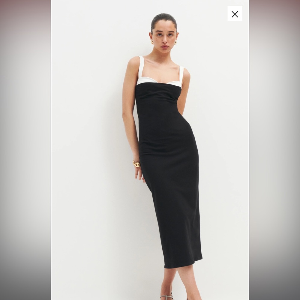 Reformation Nelle Knit Dress, Size L (10) - Picture 1 of 7